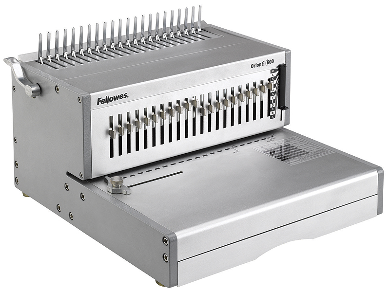 9b5a293ba8fc84aa368ae46ce94166e3 Plastik Bindegerät Fellowes Orion-E 500, elektrisch