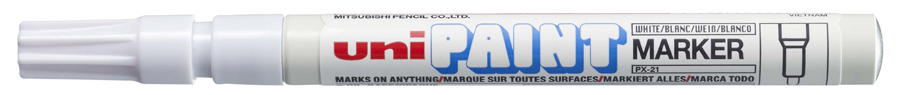 PX21_blanc5893391c18682 uni-ball Permanent-Marker PAINT (PX-21), schwarz