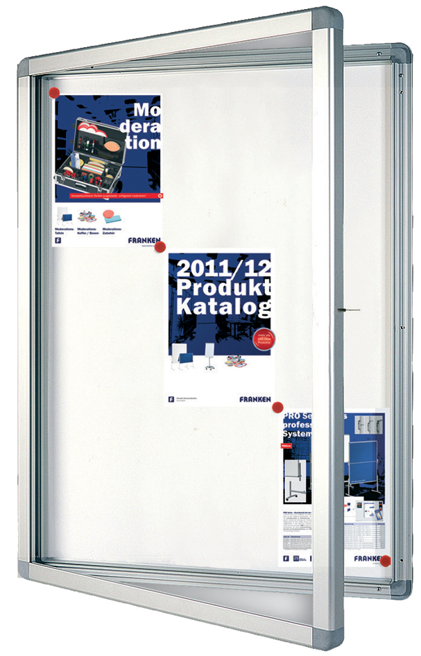 SK9S589354dcad94f FRANKEN Schaukasten ECO für 8x DIN A4, Metall-Rückwand