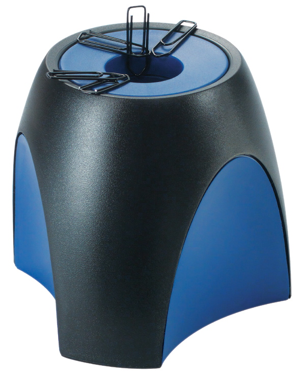 1752_34_neu589369ac4961e HAN Klammernspender DELTA, Kunststoff, schwarz/blau