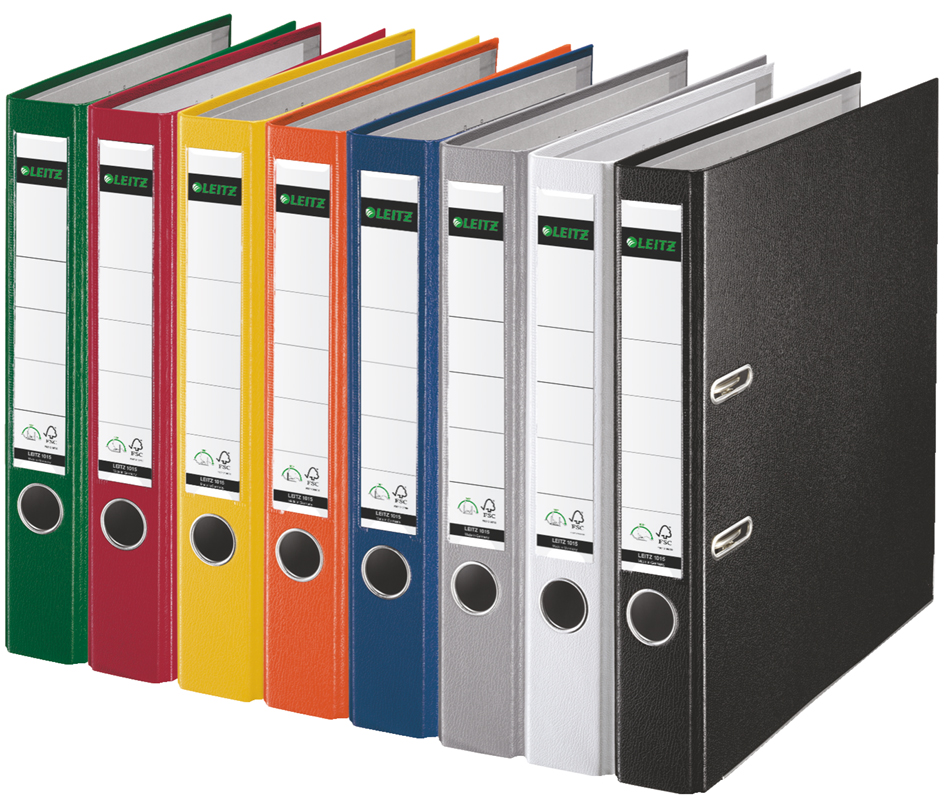 10155035_g258935ddb54b8e LEITZ 180 Grad Ordner, DIN A4, 52 mm, weiß