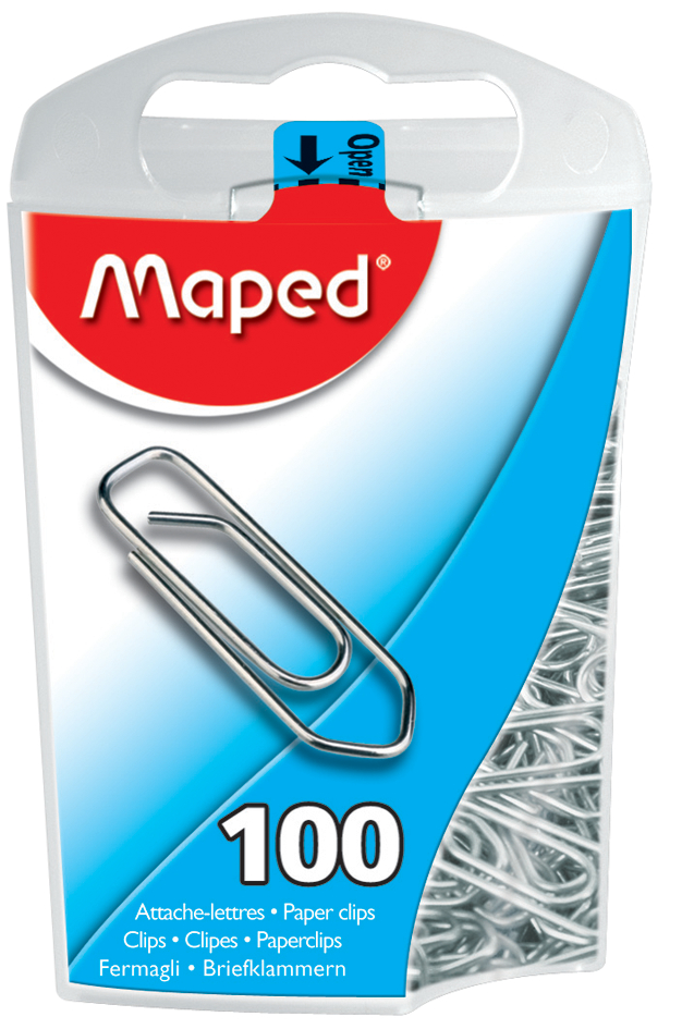 Maped Büroklammern, verzinkt, 25 mm