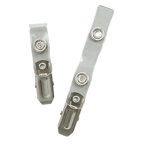 27cb389ee12f619dfa2a5108fe3eb20b 100 Befestigungsclips mit Plastikriemchen/Krokodilklemme aus Metall
