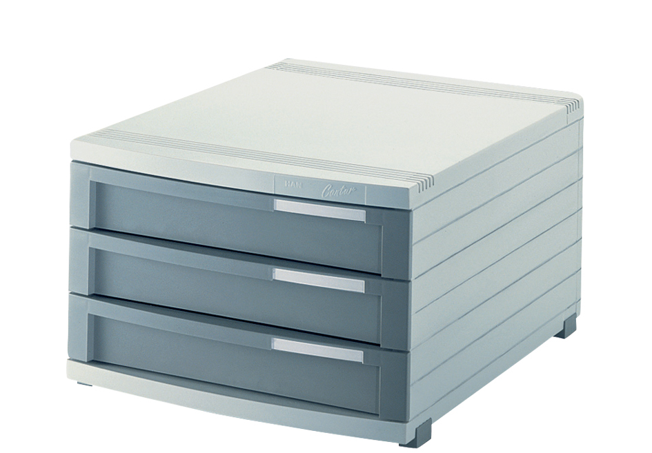 1503_1958d34be5b232f HAN Schubladenbox CONTUR, 5 Schübe, schwarz