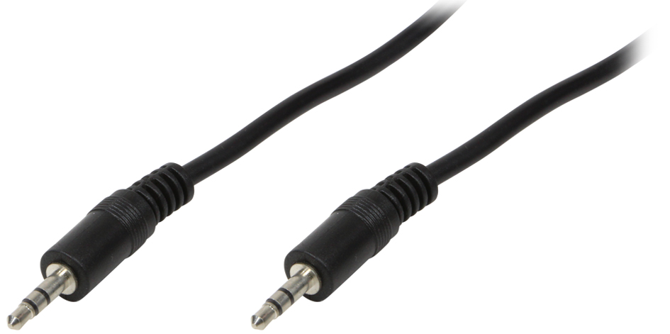 CA104858931de66be4f LogiLink Audiokabel, 2 x 3,5 mm Klinkenstecker, 10 m