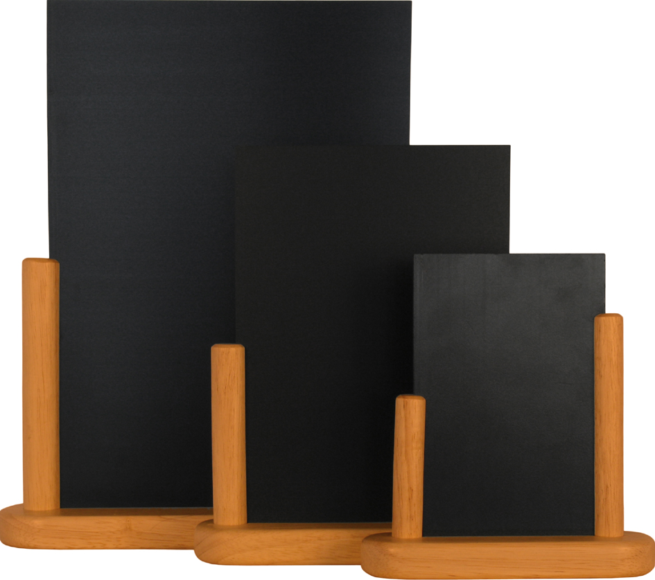 ELE-TE-LA-ELE-TE-ME-ELE-TE-SM_1589afcb08eca8 Securit Tischaufsteller ELEGANT, klein, teak