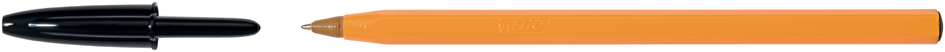 80992315893278532f80 BIC Kugelschreiber Orange, Strichfarbe: rot