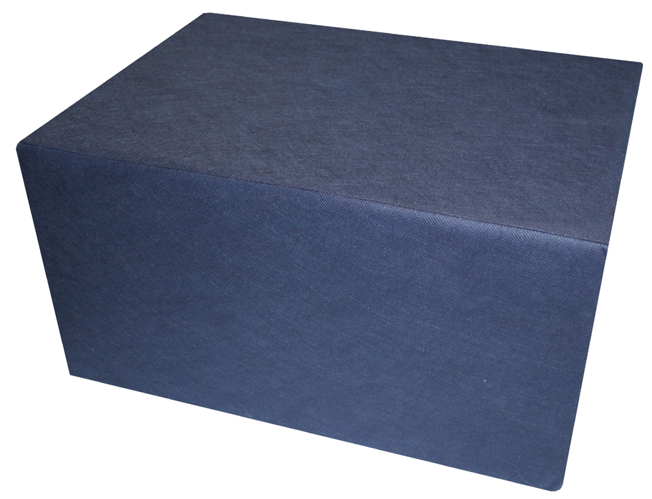 871205 IWH Schaumstoff-Würfel, Maße: 550 x 400 x 300 mm, blau