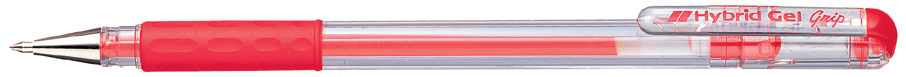 Pentel Gel-Tintenroller Hybrid Gel Grip K116, rot