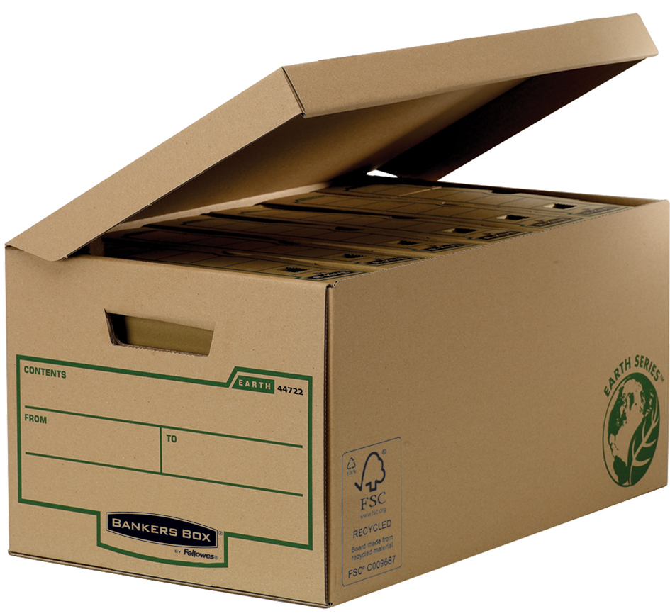 4472205-1589afb8125b26 Fellowes BANKERS BOX EARTH Archiv-Klappdeckelbox Maxi