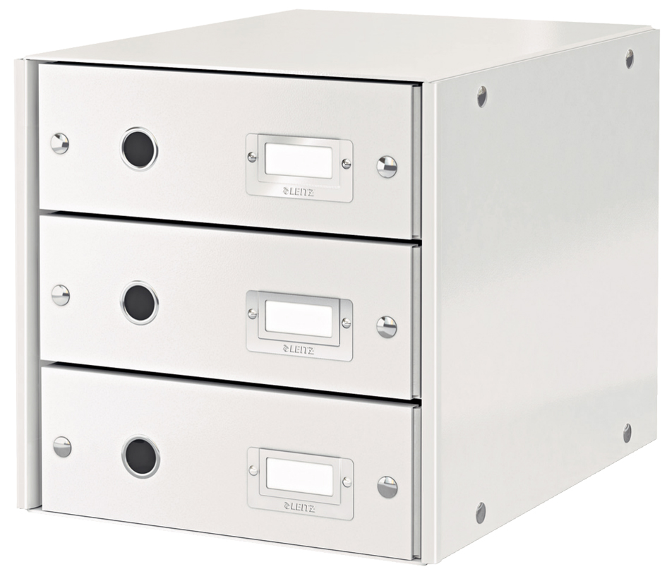 60480001_v1589366e8b5b59 LEITZ Schubladenbox Click & Store WOW, 3 Schübe, blau