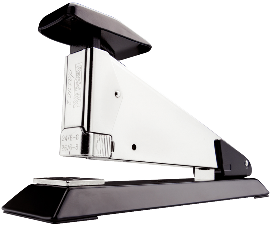 23305700 Rapid Heftgerät Classic K2, aus Stahl, schwarz