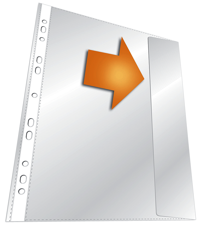 2664 DURABLE Prospekthülle, DIN A4, PP, transparent, 0,135 mm