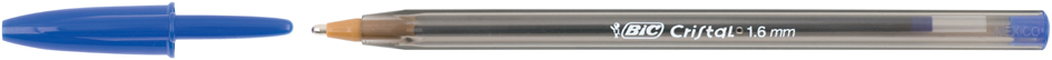 880656 BIC Kugelschreiber Cristal Large, Strichfarbe: blau