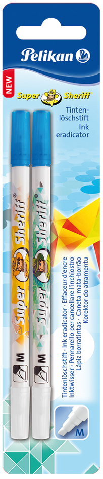 921759_1 Pelikan Tintenlöscher Super Sheriff 258MP, multi, Keilspitze