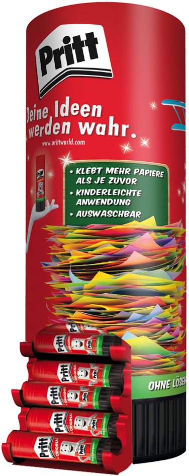 9H_PTURM Pritt Klebestift, 69er Turm-Diplay