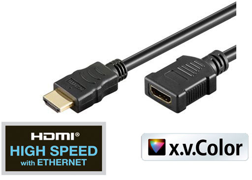 BS77479589320ca0658f shiverpeaks BASIC-S HDMI Verlängerungskabel, 0,50 m