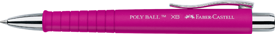 241128iiY344kMRUw1g FABER-CASTELL Druckkugelschreiber POLY BALL XB, rosé