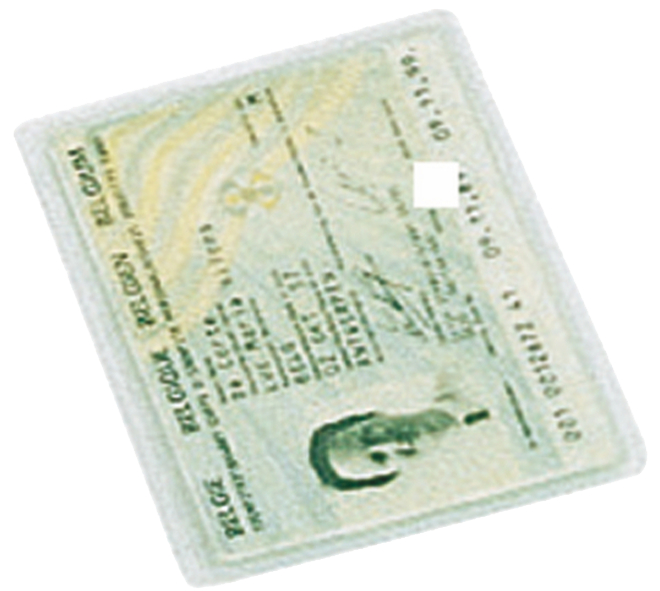 40640000589b289f4dc1b LEITZ Ausweishülle, PVC, 1-fach, 0,20 mm, Format: DIN A6