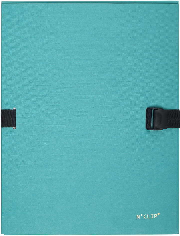 21507E EXACOMPTA Dokumentenmappe N´CLIP, DIN A4, grün