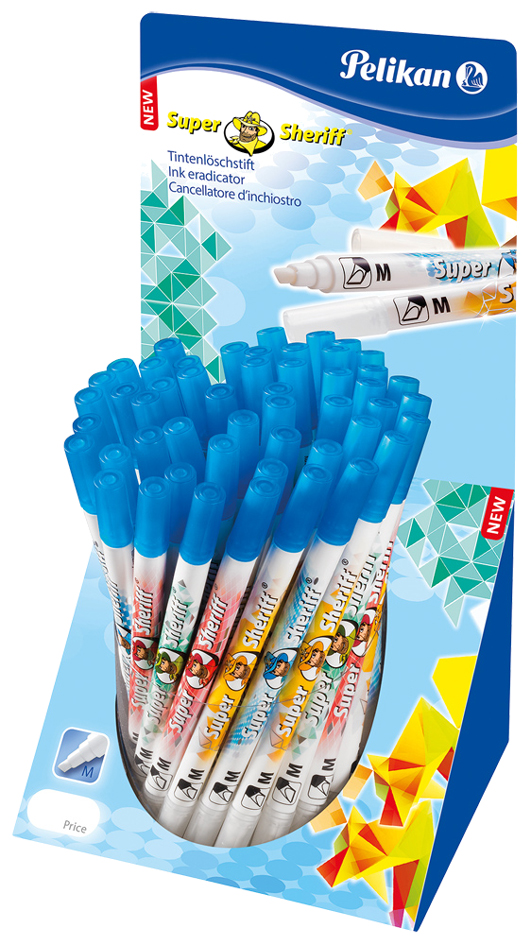 987032_2015 Pelikan Tintenlöscher Super Sheriff 258M, im Thekendisplay