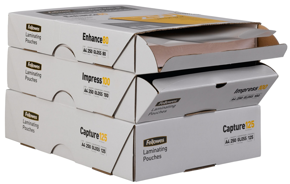 5312901-4901589afac6b10b8 Fellowes Laminierfolientasche, DIN A4, 160 mic, Value Pack
