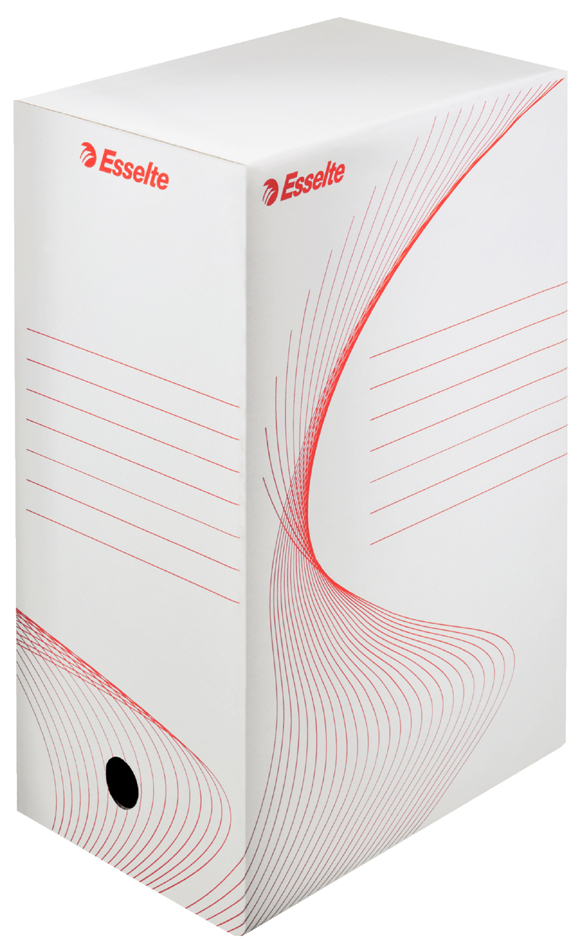 12860258935eeb73e90 Esselte Archiv-Schachtel, DIN A4, weiß, (B)150 mm