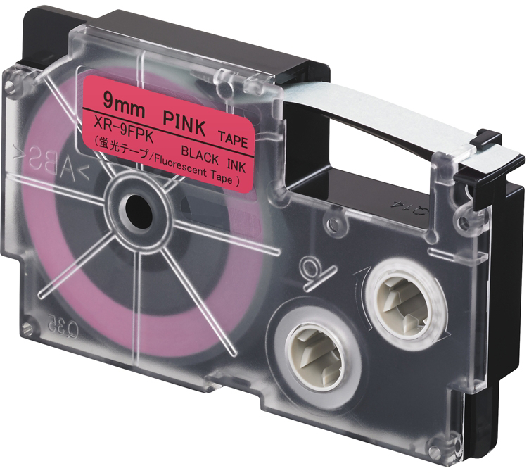 CAS_XR-9FPK58932d125735d CASIO XR Schriftbandkassette, schwarz auf weiß, 18 mm / 8 m