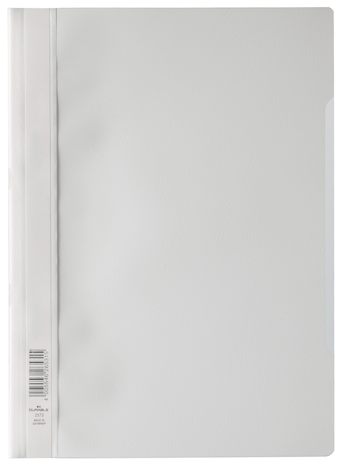 2573-02-durable58937655ef81e DURABLE Schnellhefter, DIN A4, aus PP-Folie, weiß