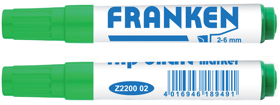 Z2200-02589352aad5f0c FRANKEN Flipchart Marker, Strichstärke: 2-6 mm, schwarz