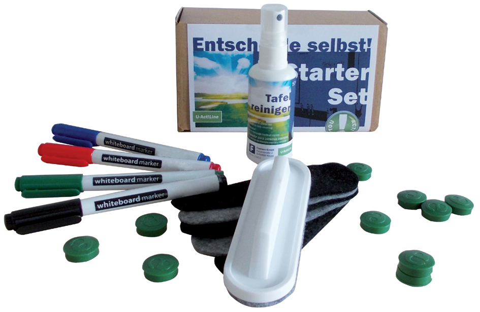 Z1954_1 FRANKEN Starter-Set U-Act! Line für Magnettafeln