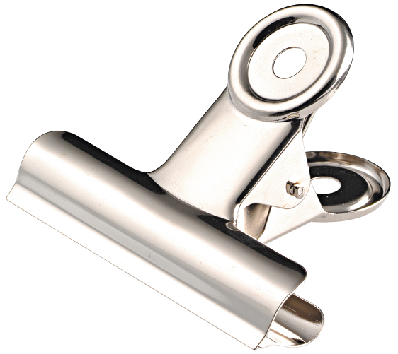 758752 JPC Briefklemmer aus Metall, Farbe: nickel, Breite: 20 mm