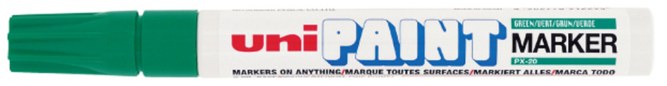 PX20_vertfonce5893392c75d8d uni-ball Permanent-Marker PAINT (PX-20), rot