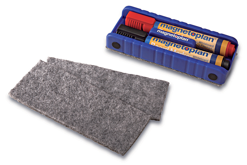 560bda2c15d180df67ca20db9c556deb Magnetoplan Magnetischer Tafellöscher inkl. 2 Marker