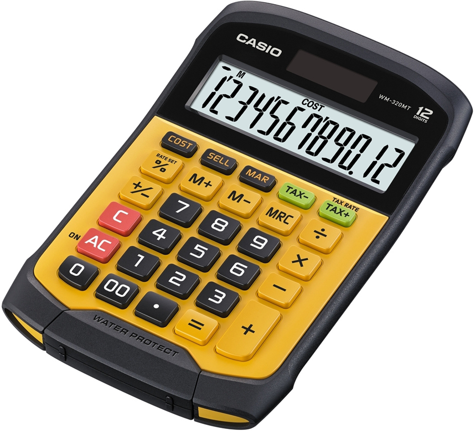 CASIO_WM-320MT_L CASIO Tischrechner WM-320 MT, Solar-/ Batteriebetrieb