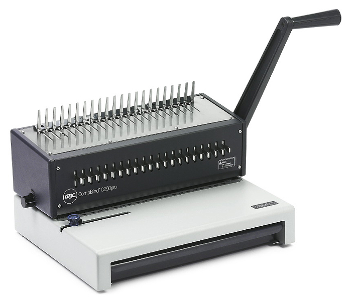 3ab79cbbad79fbe4aca656bd7aa77267 GBC Plastik Bindegerät Ibico Kombo C250Pro
