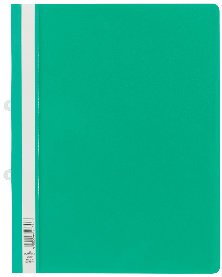 2580-05-durable589376b621e63 DURABLE Schnellhefter zum Abheften, DIN A4, grün