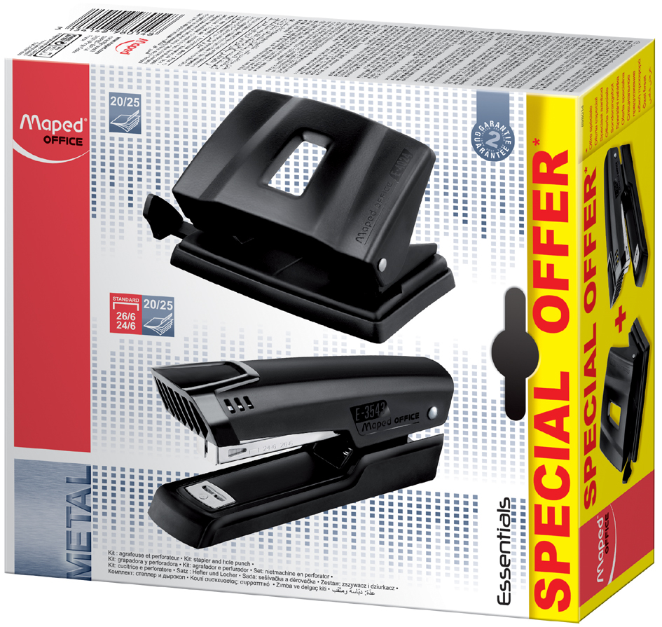 898014_pa_fr_h Maped Heftgerät- & Locher-Set Essentials, schwarz