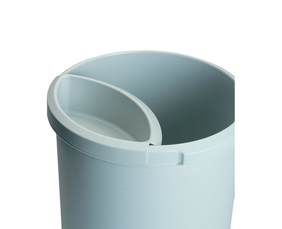HAN Papierkorb MOBIL XXL, 50 Liter, PP, rund, blau