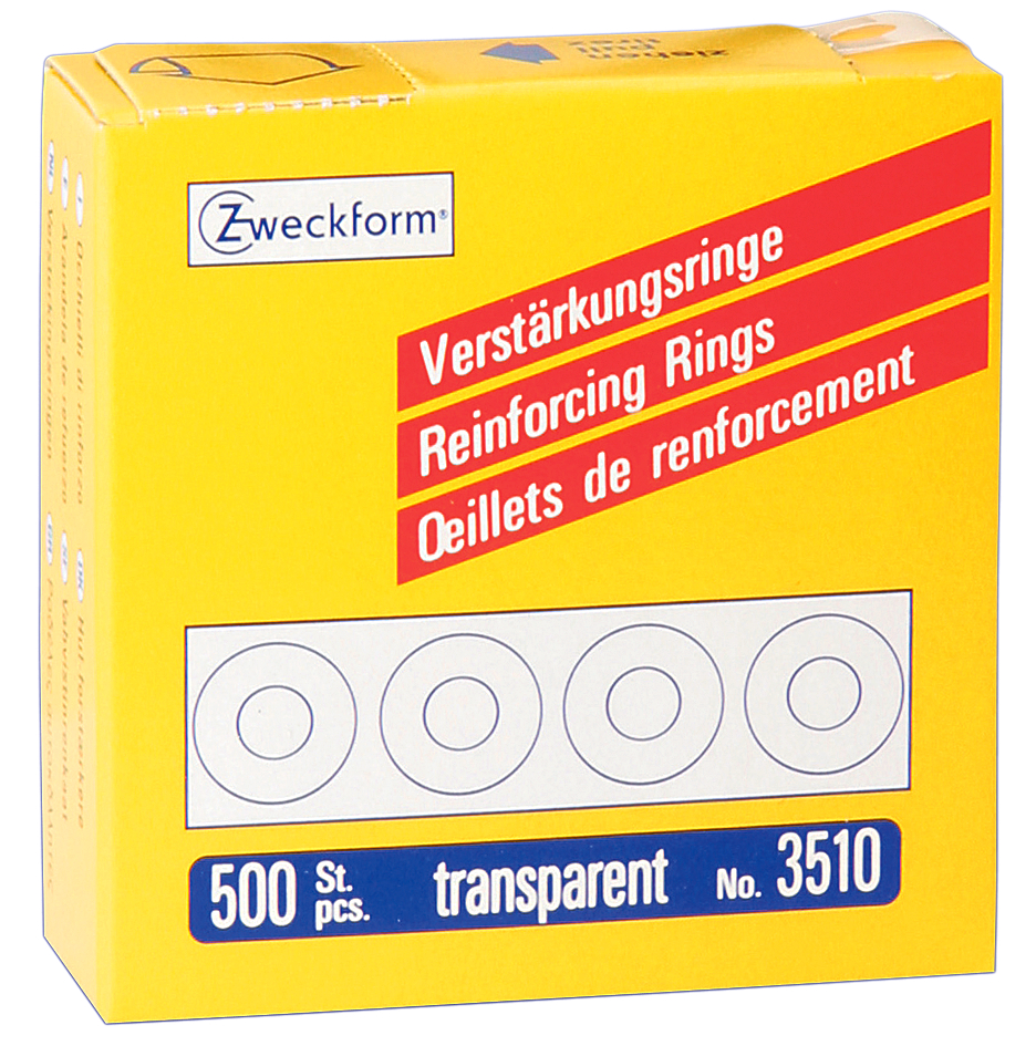 35105893590778c2c AVERY Zweckform Lochverstärkungsringe 13 mm, transparent