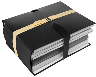 6323H EXACOMPTA Aktengurt für Sammelmappe, beige,Länge: 1,00 Meter
