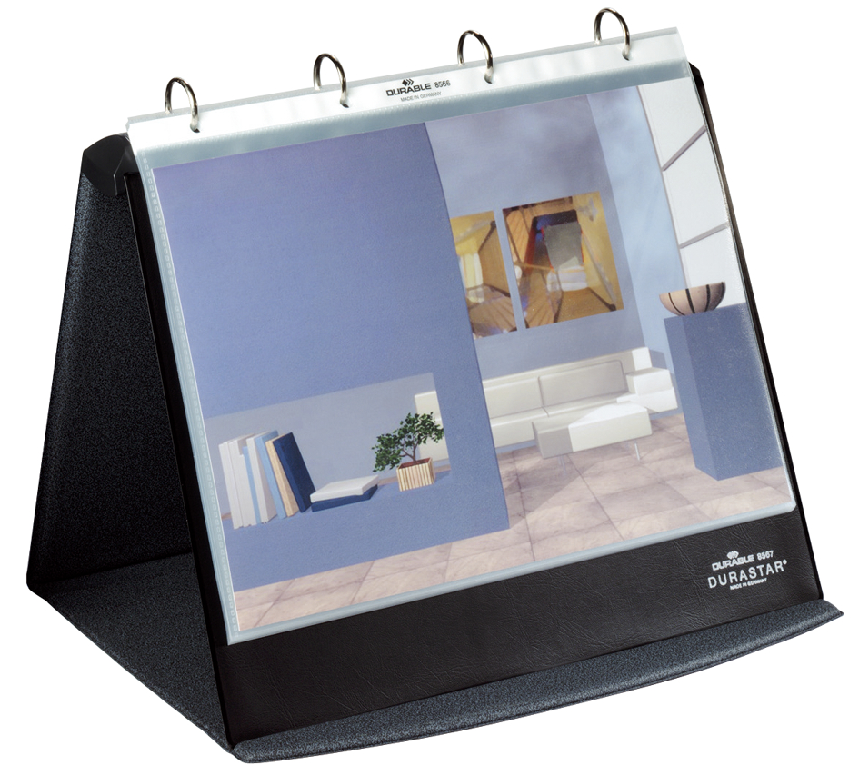 8567_39_GRP_35893a36b12bd4 DURABLE Klarsichthüllen für Tisch-Flipchart, A3 quer