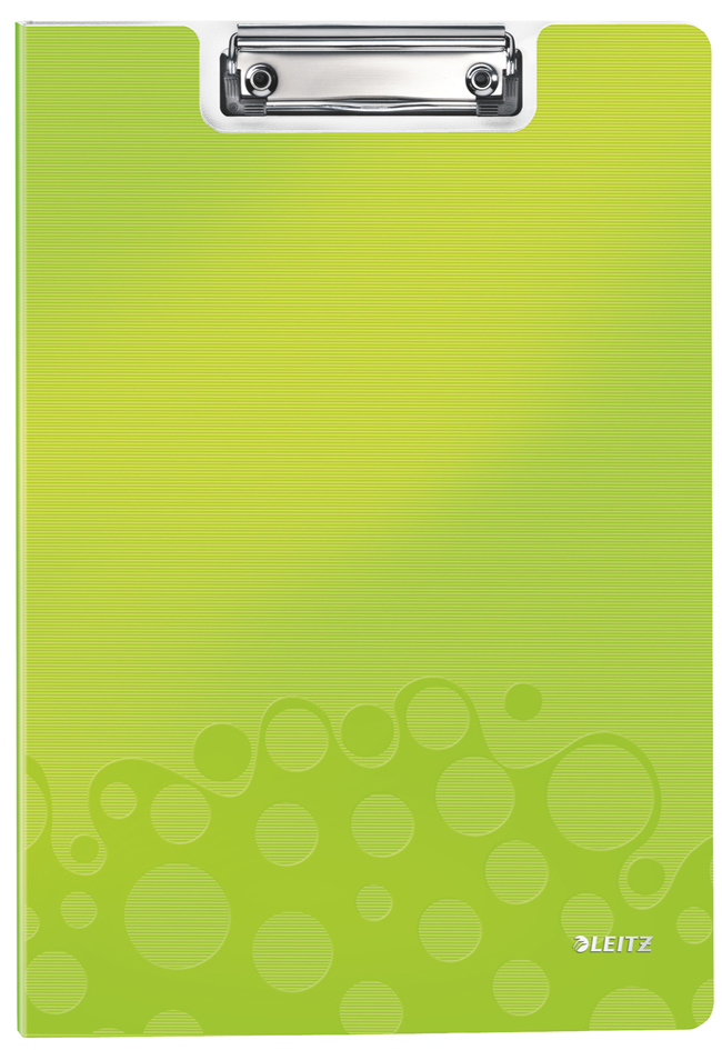 41990064 LEITZ Klemmbrett-Mappe WOW, DIN A4, Polyfoam, grün-metallic