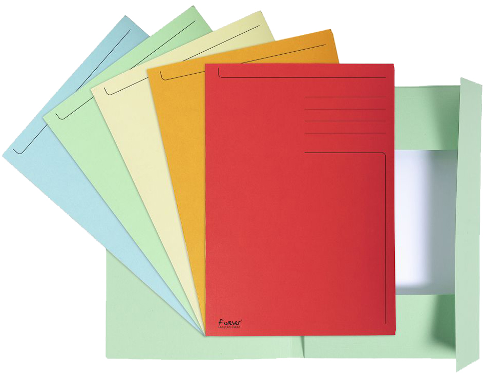 449000E_158936f7025904 EXACOMPTA Aktenmappe, DIN A4, Karton, pastellgrün