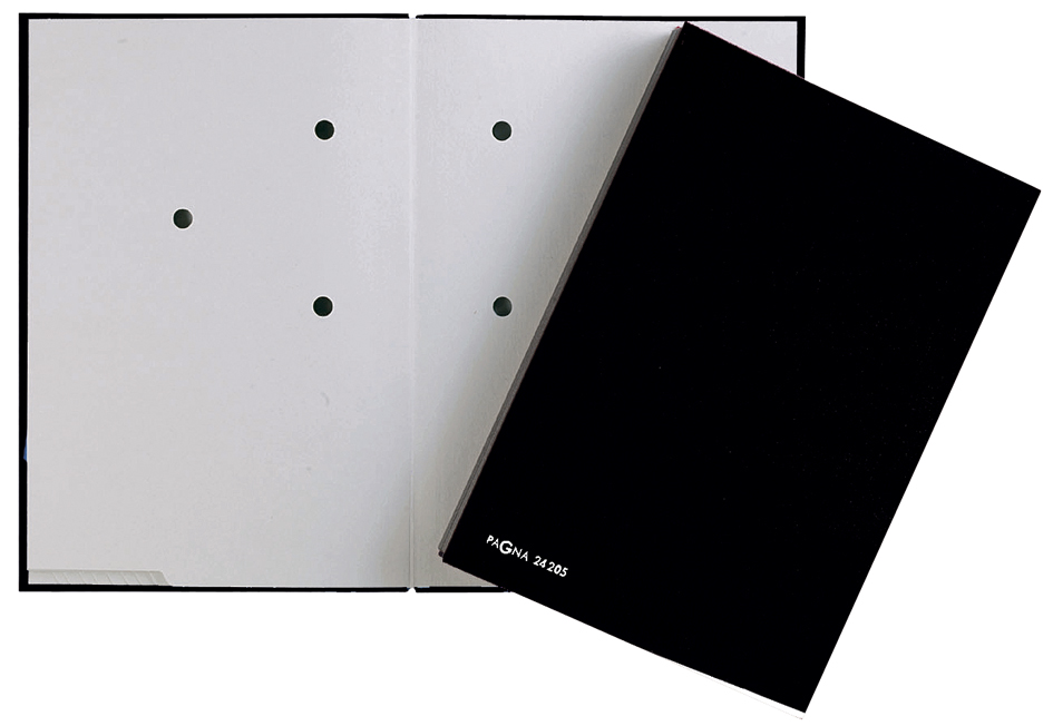 24205_045893469328201 PAGNA Unterschriftenmappe Color, DIN A4, 20 Fächer, schwarz