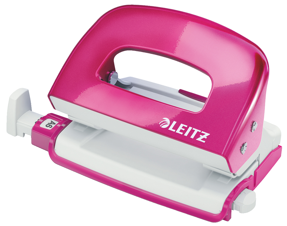 50601023Ppl9yJ9uK6DVl LEITZ Locher Mini Nexxt WOW 5060, gelb-metallic, im Karton