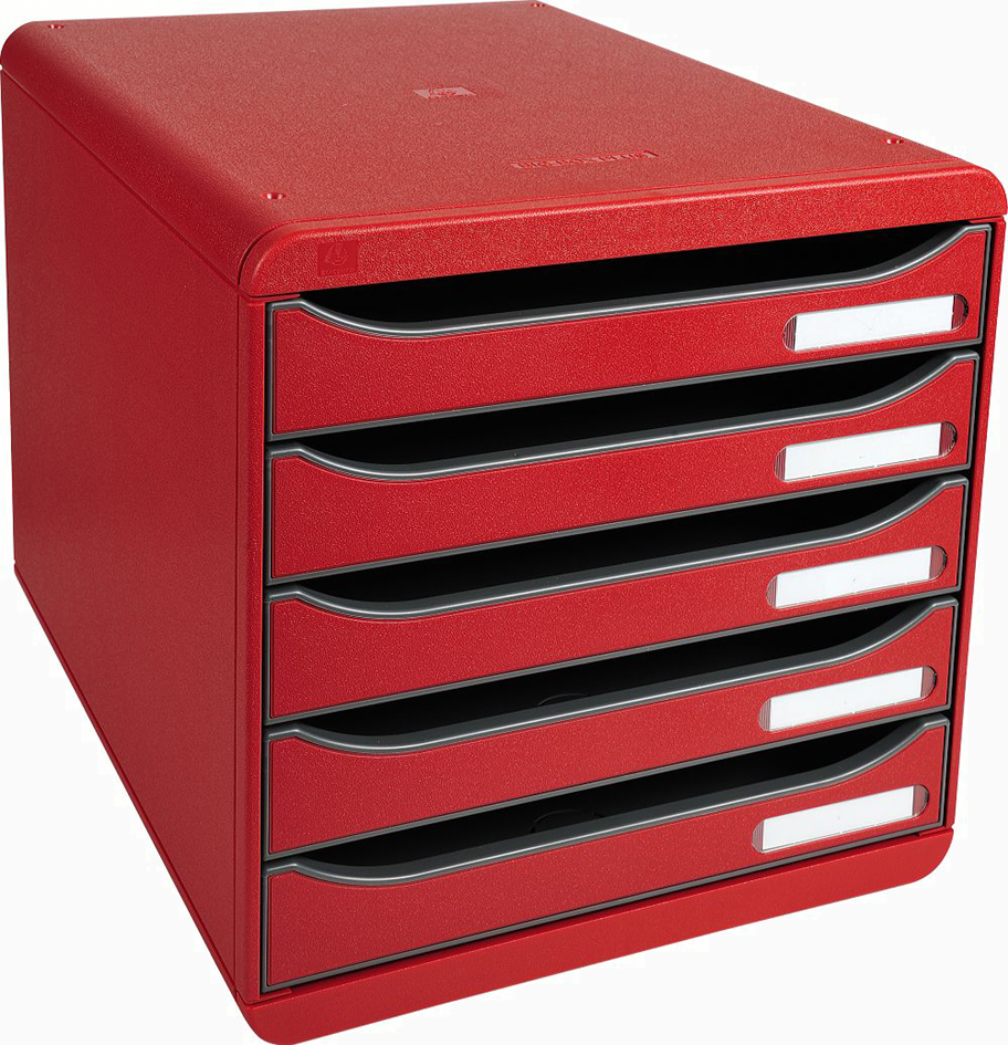EXACOMPTA Schubladenbox BIG BOX PLUS, 5 Schübe, harlekin