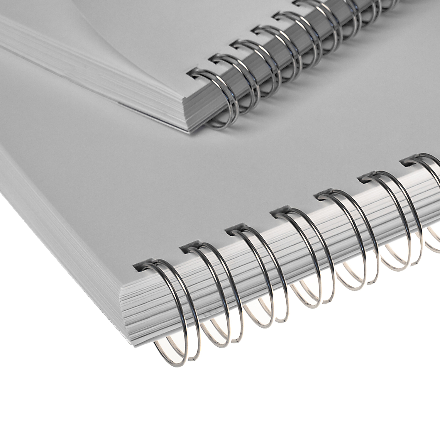 RENZ Drahtbinderücken, Teilung 3:1, 16.0 mm, silber blank (nn)