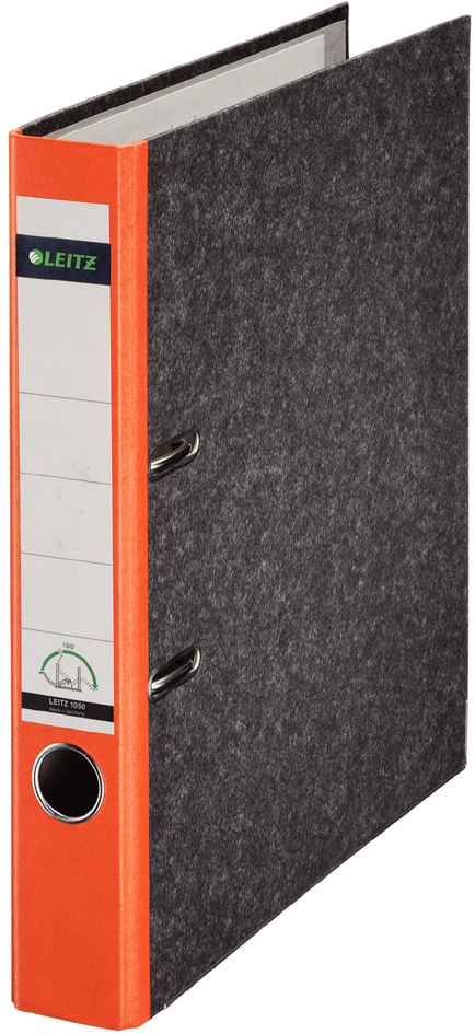 1050504558935e23f09a1 LEITZ Wolkenmarmor-Ordner, 180 Grad, DIN A4, 52 mm, grau