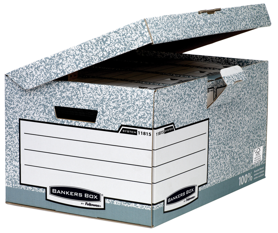 11815_LF589c5ac10d383 Fellowes BANKERS BOX SYSTEM Archiv-Klappdeckelbox Maxi, blau